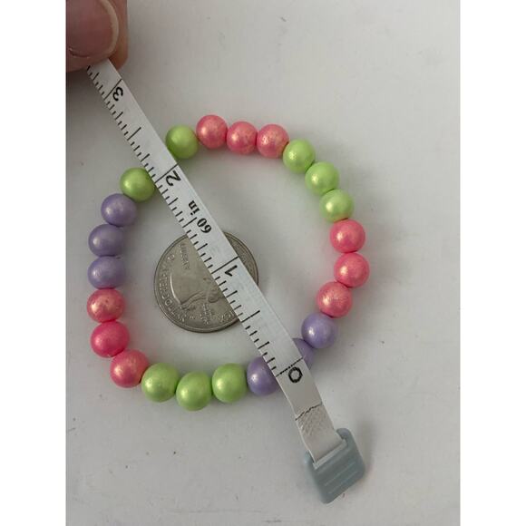 Colorful Acrylic bead bracelet - Picture 4 of 4